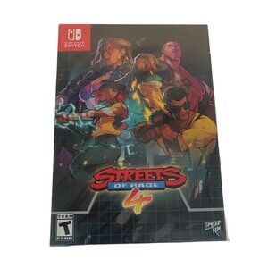 Streets Of Rage 4 Collectors Edition Limited Run Games Switch
